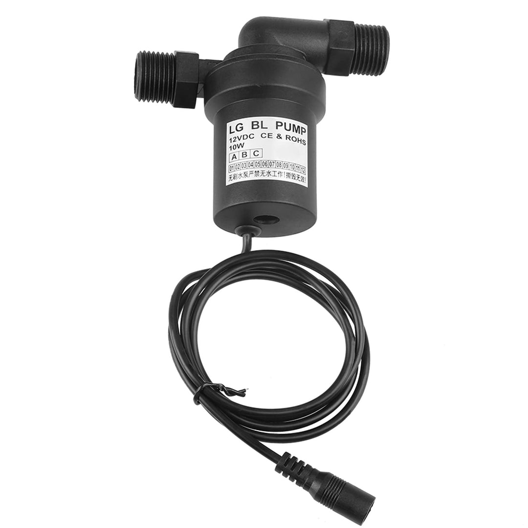 FTVOGUE Solar Hochtemperatur-Wasserpumpe Bürstenlose Tauchpumpe für Umwälzpumpe DC12V/10W
