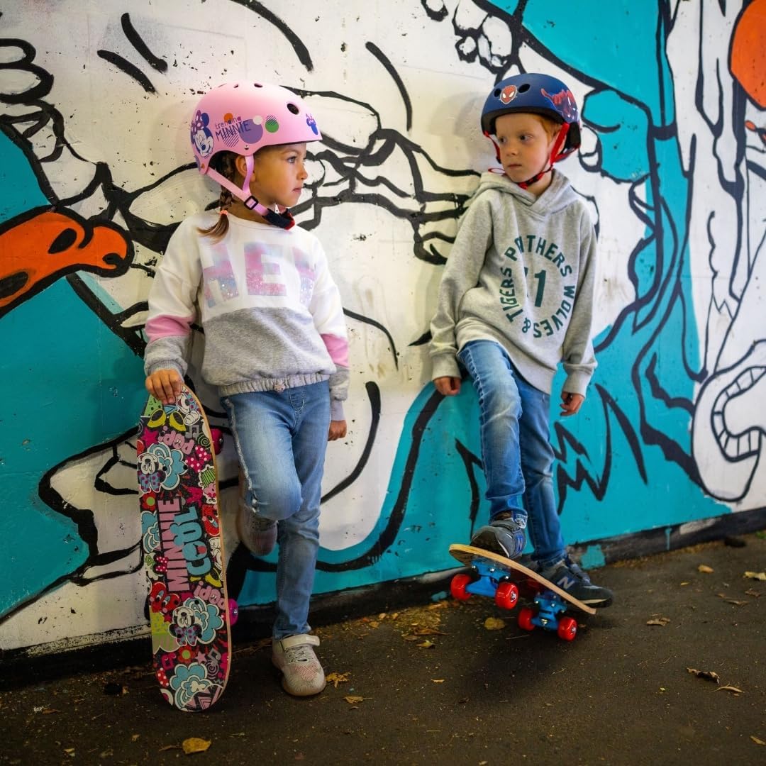 Paw Patrol Chase Holz Skateboard für Jungen 61cm, rutschfestes Brett 20-50kg Mehrfarbig, Mehrfarbig
