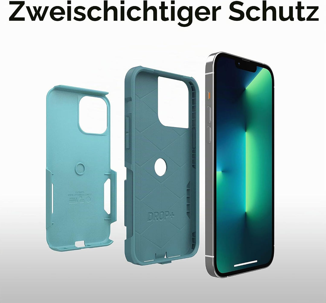 OtterBox Commuter Series Schutzhülle für iPhone 13 Pro Max &amp; iPhone 12 Pro Max – Riveting Way Nieten