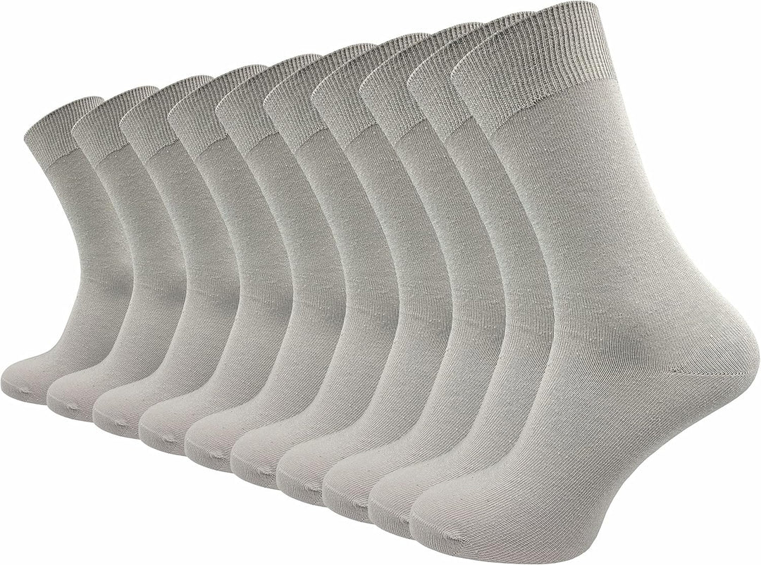 GAWILO Socken aus 100% Baumwolle (10 Paar) | Ohne drückende Naht, mit venenfreundlichem Komfortbund