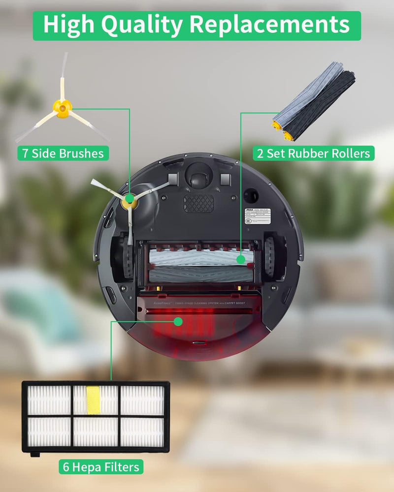 Ersatzteile für iRobot Roomba 800 900 Serie, Ersatzteile Bürsten Kompatibel mit 896 895 890 880 870