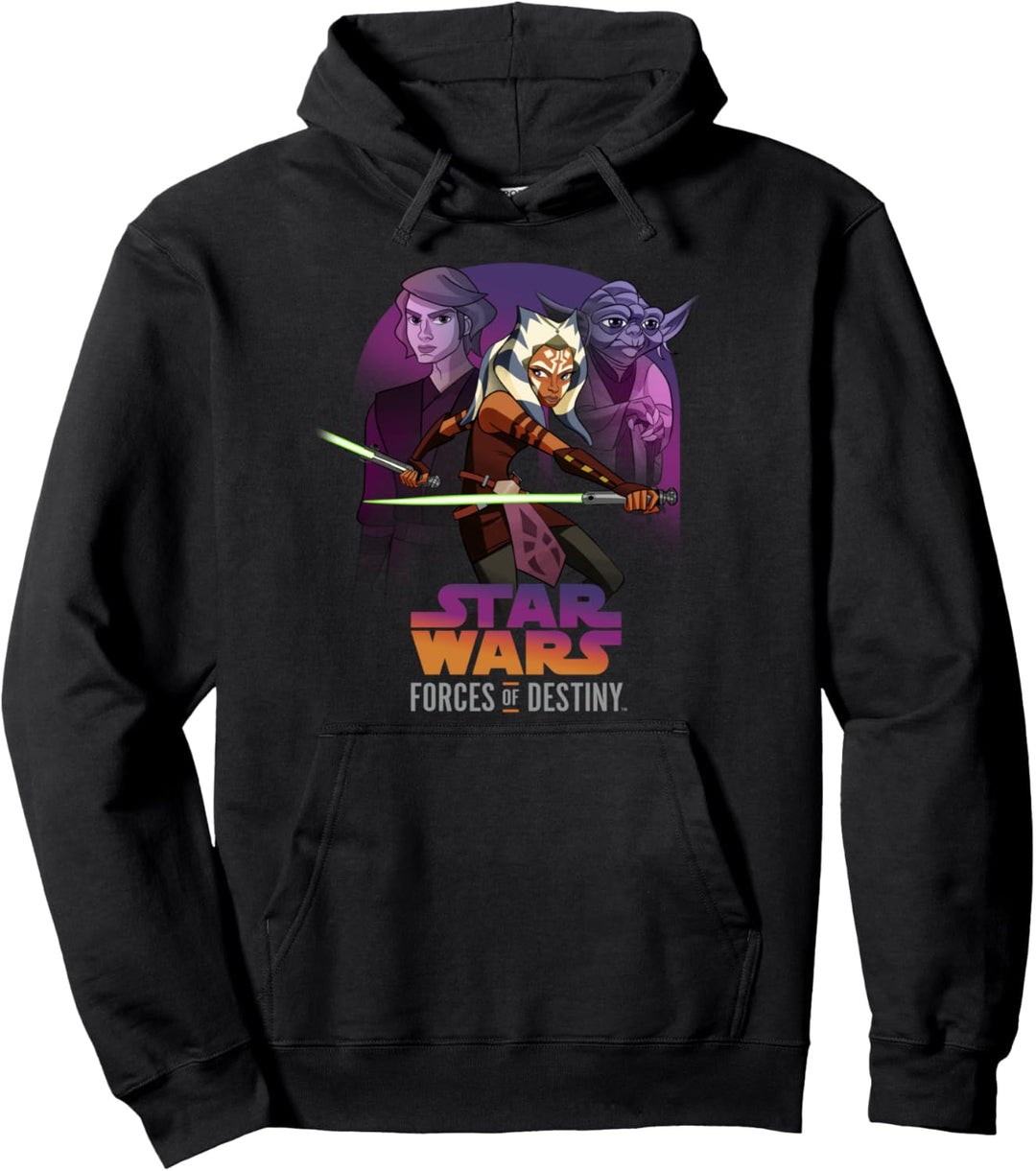 Star Wars Forces of Destiny Ahsoka Anakin Yoda Jedi Pullover Hoodie