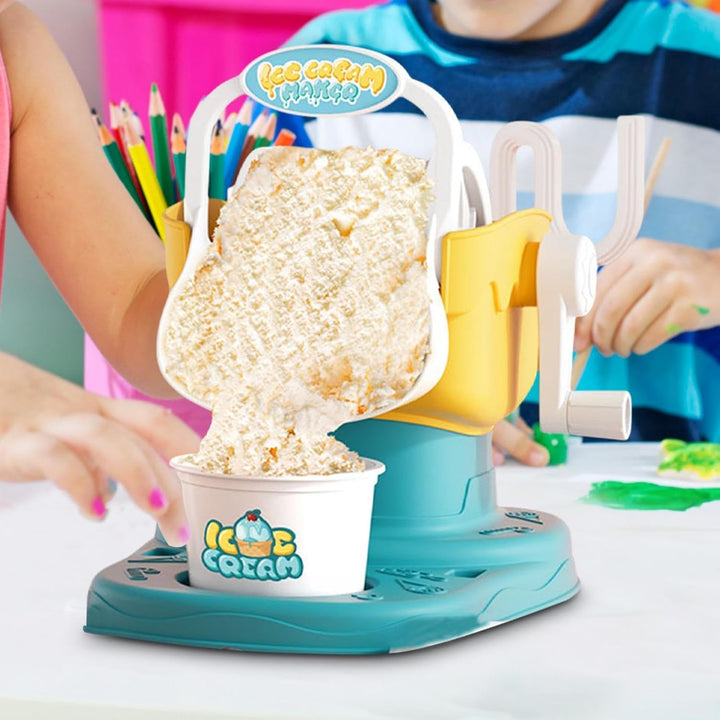Ice Cream Maker Machine | Soft Serve Ice Cream Machine | Manual Ice Cream Machine | Kid's Fruit Smoo