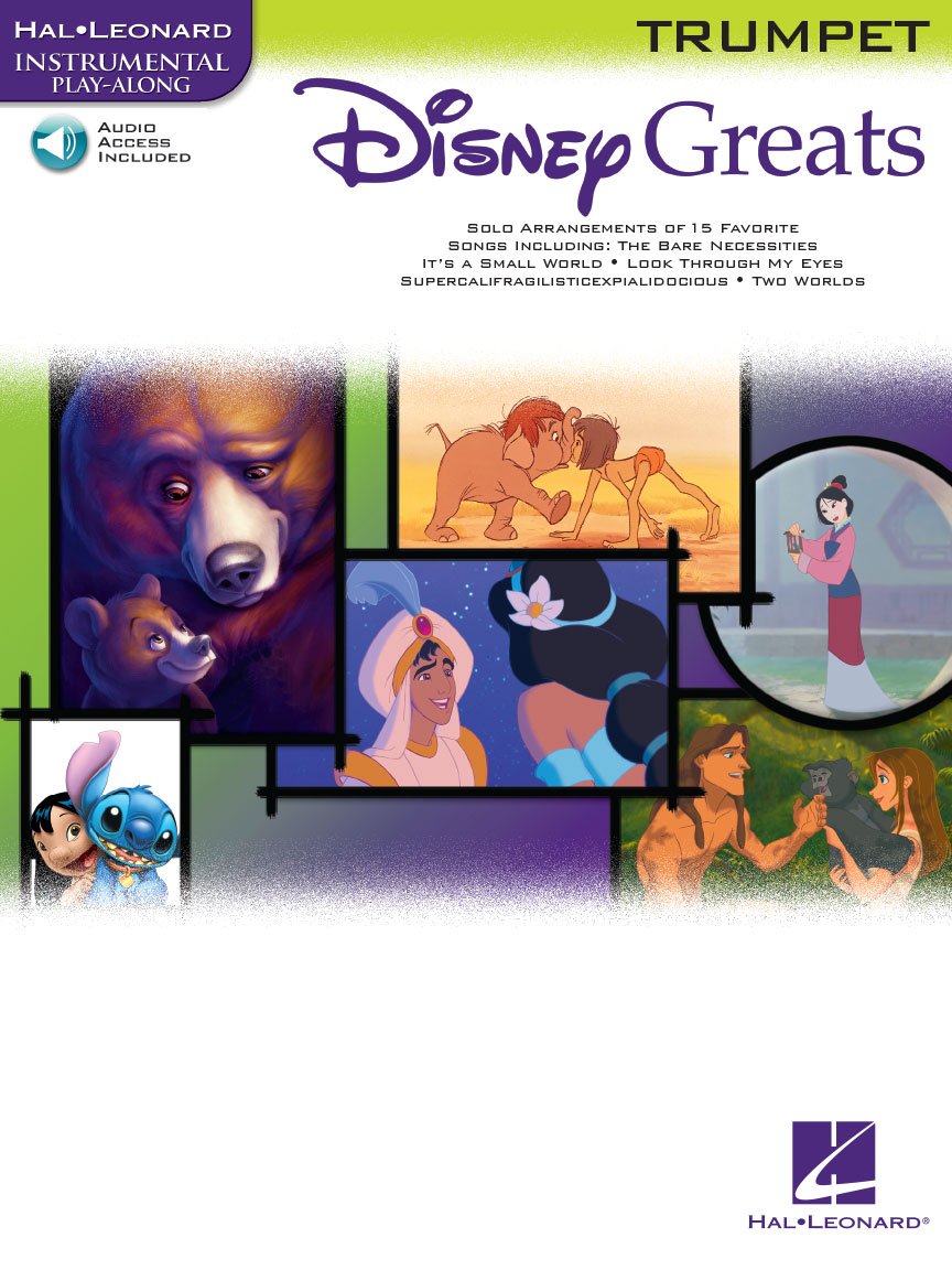 Disney Greats: For Trumpet Instrumental Play-Along Pack, Musiknoten
