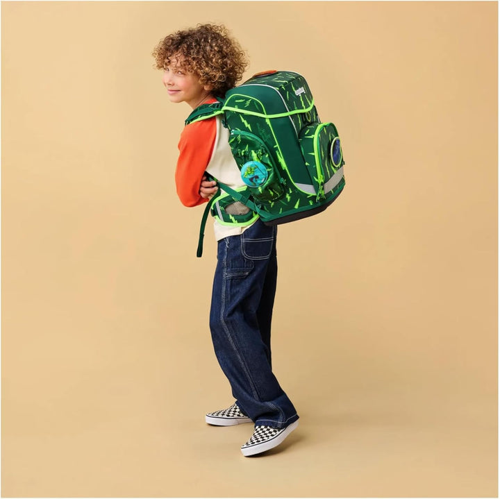 ergobag cubo Light Set ergonomischer Schulanzen, extra leicht, Set 6-teilig, 780 g Einheitsgrösse Bä
