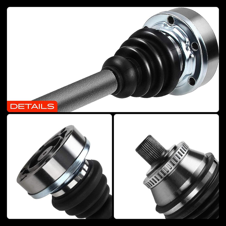 Frankberg Antriebswelle Vorderachse Links Kompatibel mit A4 8E2 B6 A4 Avant 8E5 B6 8ED B7 A4 Cabriol