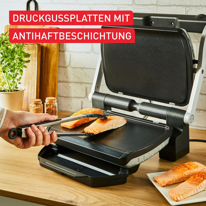 Tefal Plancha-Platten, kompatibel mit OptiGrill, OptiGrill +, OptiGrill Elite, für empfindliche Zuta