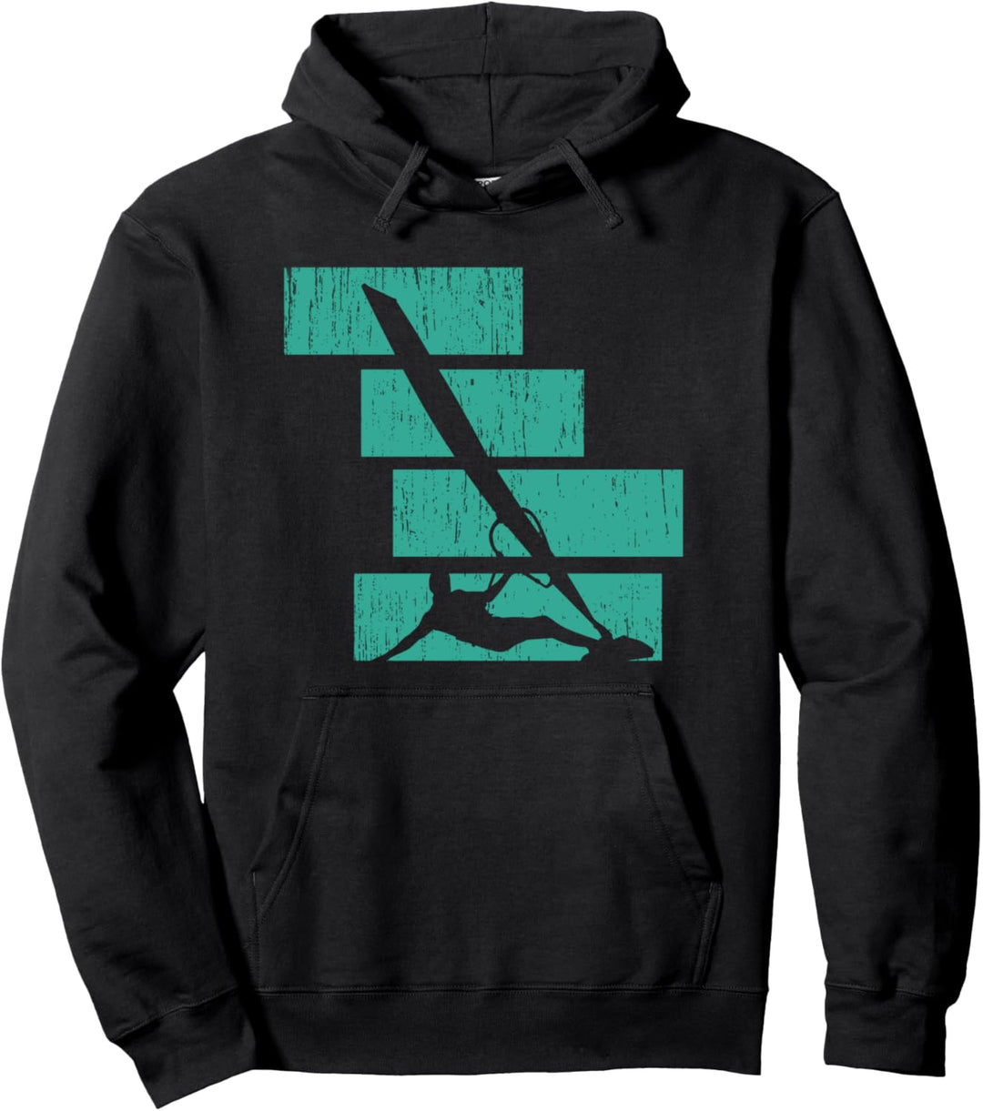 Windsurfing Windsurfer Wassersportler Surfen im Wind Pullover Hoodie