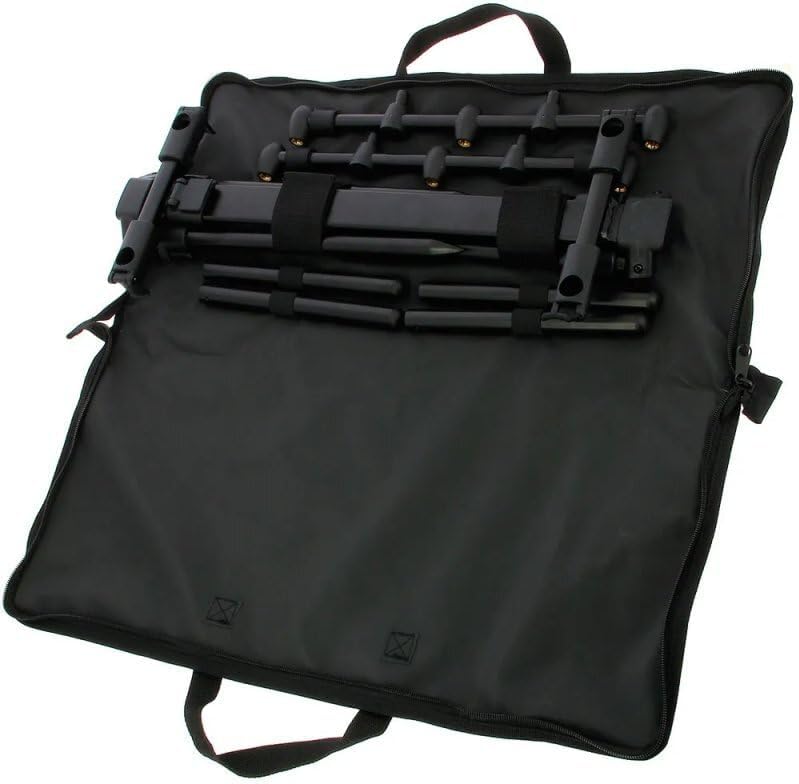 Rod Pod Alu Rutenständer für 3 Angelruten Karpfen Rutenhalter mit Tasche