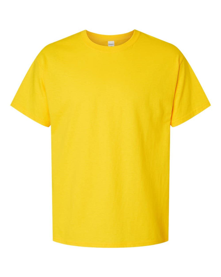 Hanes Herren Classics Rundhals T-Shirt Vorteilspack (6 Stück) M Athletic Yellow, M Athletic Yellow