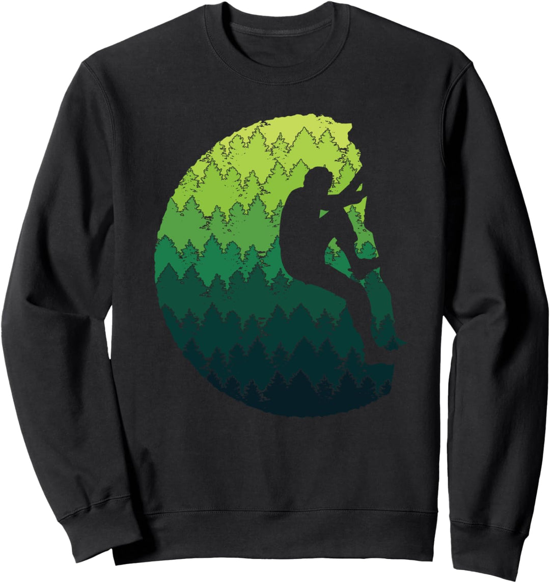 Bouldern Freiklettern Jungen Berge Klettern Herren Sweatshirt