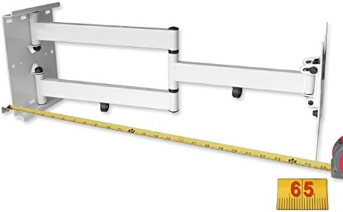 Universal TV Wandhalterung für 16-55 Zoll (40-139,7 cm) - Ausziehbar bis 65 cm Schwenkbar Neigbar -