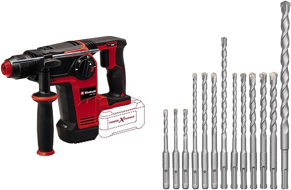 Einhell Professional Akku-Bohrhammer TP-HD 18/26 Li BL-Solo Power X-Change (18 V, Brushless, 2,6 J,