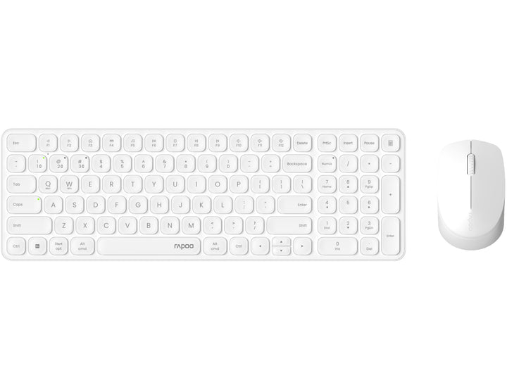 Rapoo 9310M kabelloses Tastatur-Maus Set Wireless Deskset 2400 DPI Sensor bis zu 12 Monate Batteriel