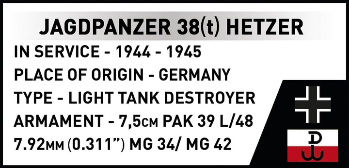 JAGDPANZER 38(t) HETZER CHWAT (Brave)
