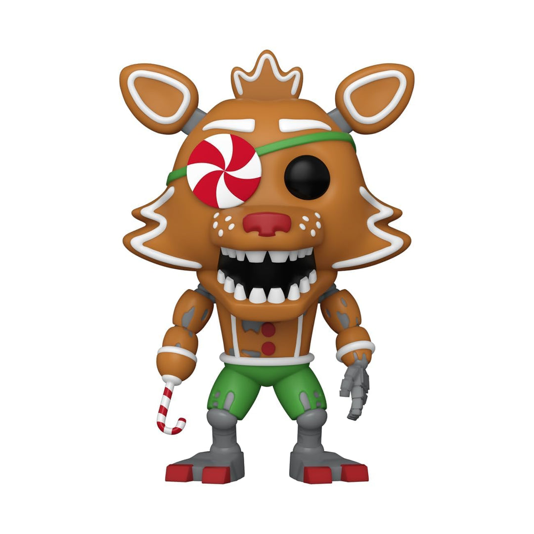 Funko Pop! Games: Five Nights at Freddy's (FNAF) - Gingerbread Foxy - Vinyl-Sammelfigur - Geschenkid