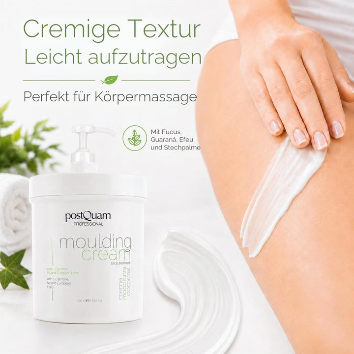PostQuam - Anti-Cellulite Schlankheits und Straffungscreme | Formel mit Fucus, Koffein und L-Carniti