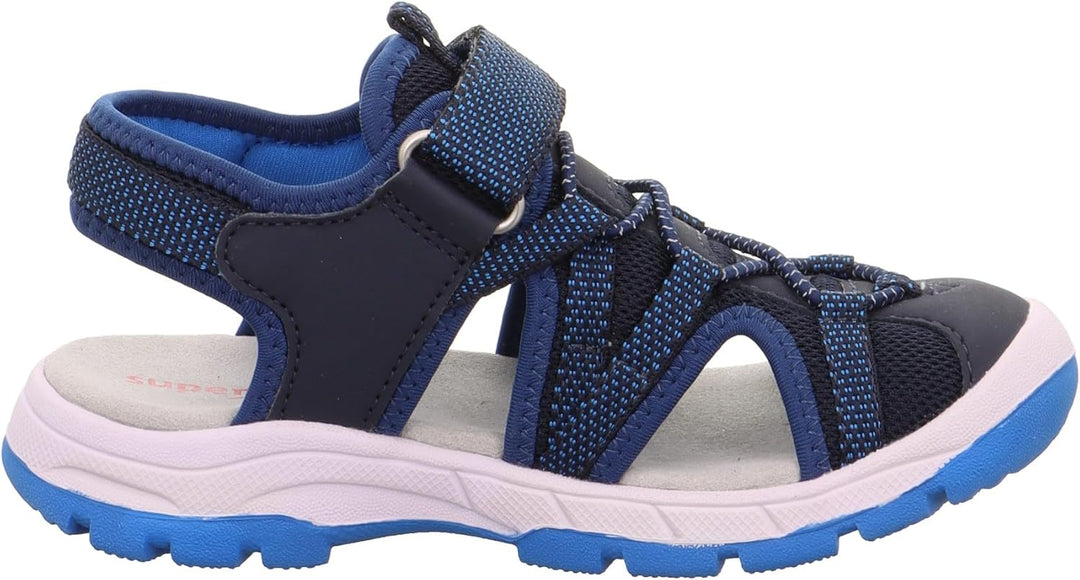 Superfit Jungen Tornado Light Sandale 27 EU Blau 8000, 27 EU Blau 8000