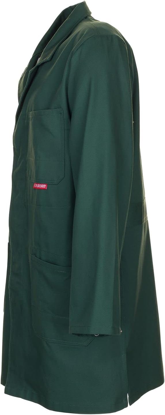 Planam BW 290 Herren Berufsmantel Mittelgrün 64, Mittelgrün 64