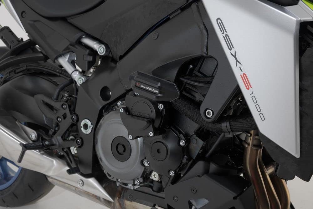 SW-Motech Sturzpad-Kit - Schwarz. Suzuki GSX-S 950 / GSX-S 1000/GT (21-).