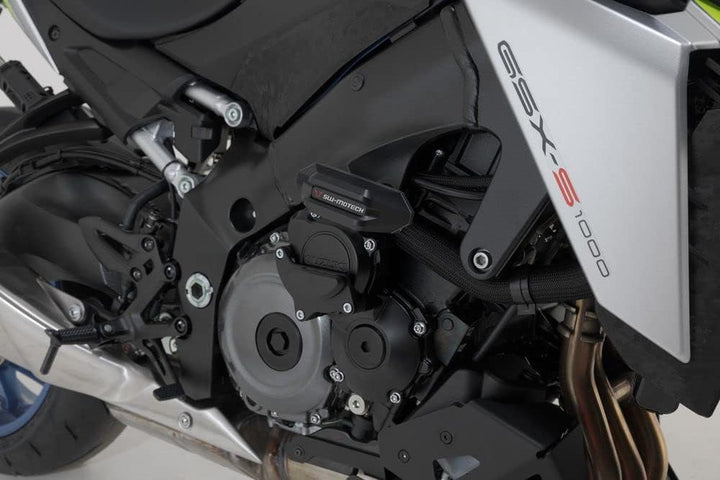 SW-Motech Sturzpad-Kit - Schwarz. Suzuki GSX-S 950 / GSX-S 1000/GT (21-).