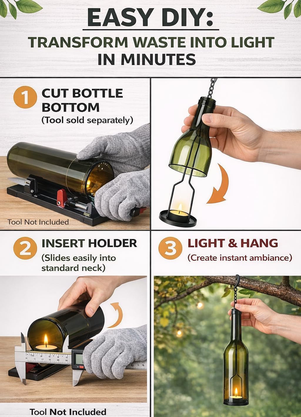 gzero Schmiedeeisen Leuchter, matt schwarz Finish dekorativer Kerzenhalter für Heimwerker Beleuchtun