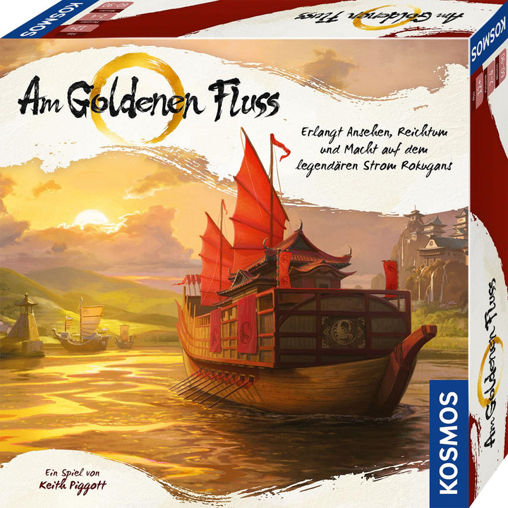 Kosmos 685447 Am goldenen Fluss, Strategiespiel für Kenner mit taktischer Tiefe und Vorausplanung, f