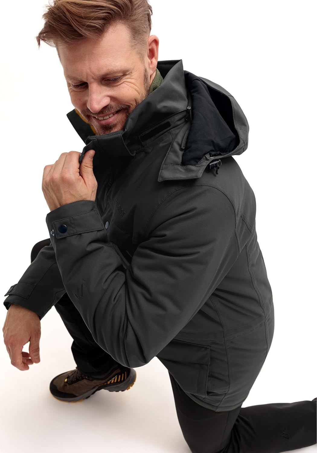 Maier Sports Herren Knuth Jacke 46 Schwarz, 46 Schwarz