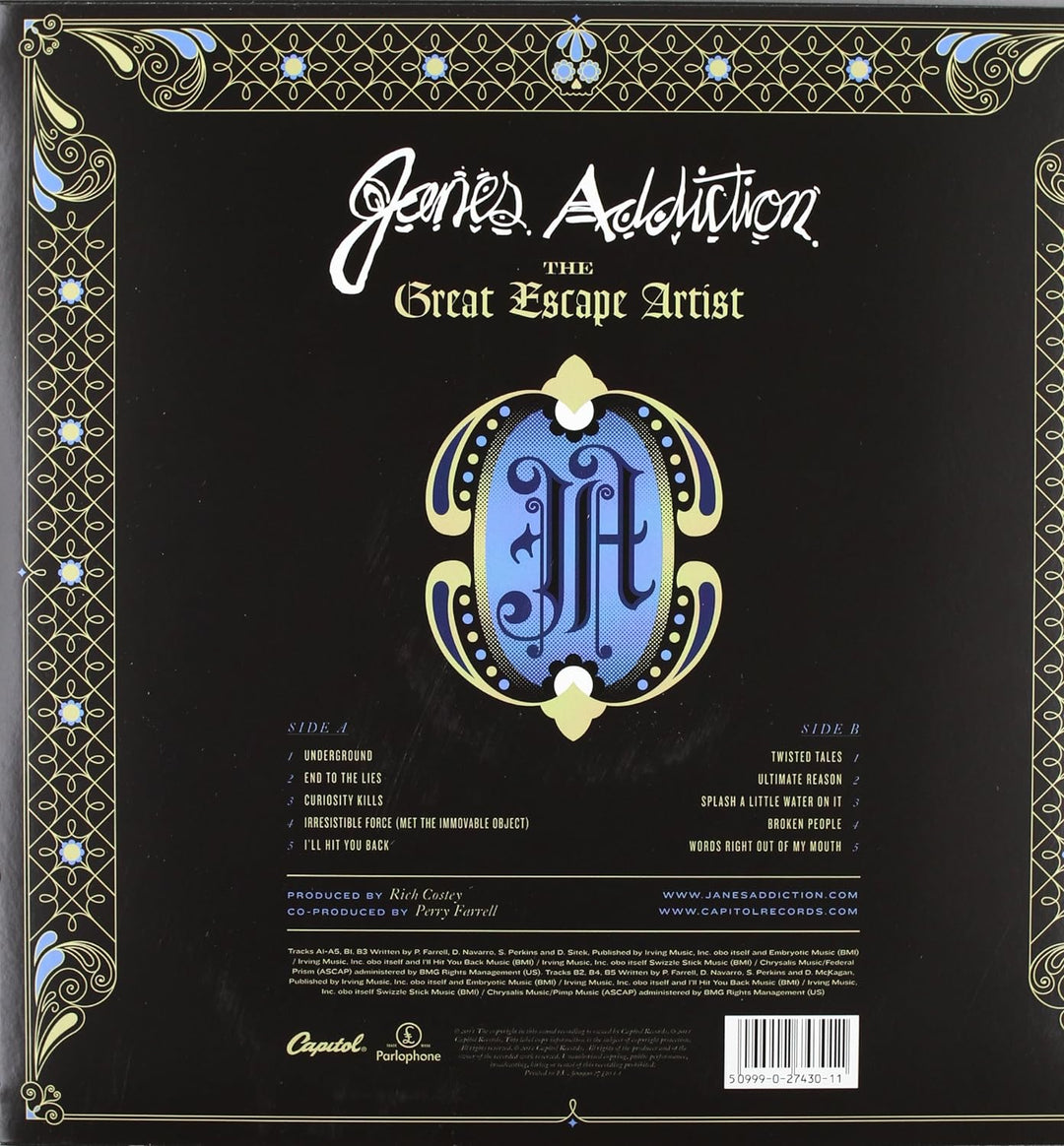 Great Escape Artist, Vinyl