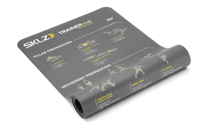 SKLZ Trainingsmatte Trainermat Sport Performance, schwarz, One Size, APD-G2M-PEF-04