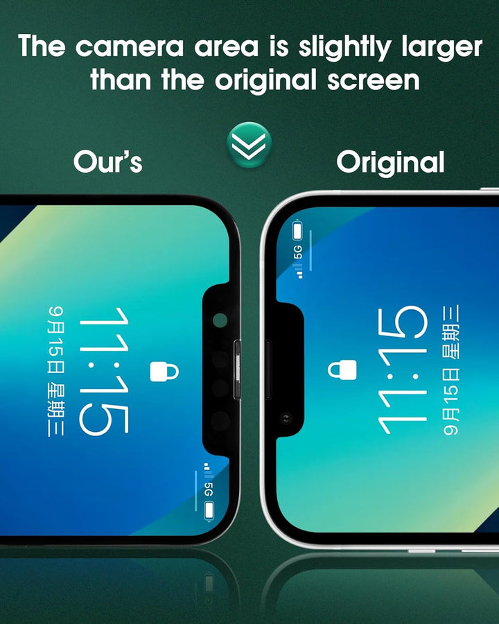 SRJTEK Für iPhone 13 Bildschirm Ersatz für iPhone 13 LCD Bildschirm Ersatz A2633 LCD Display A2482 T