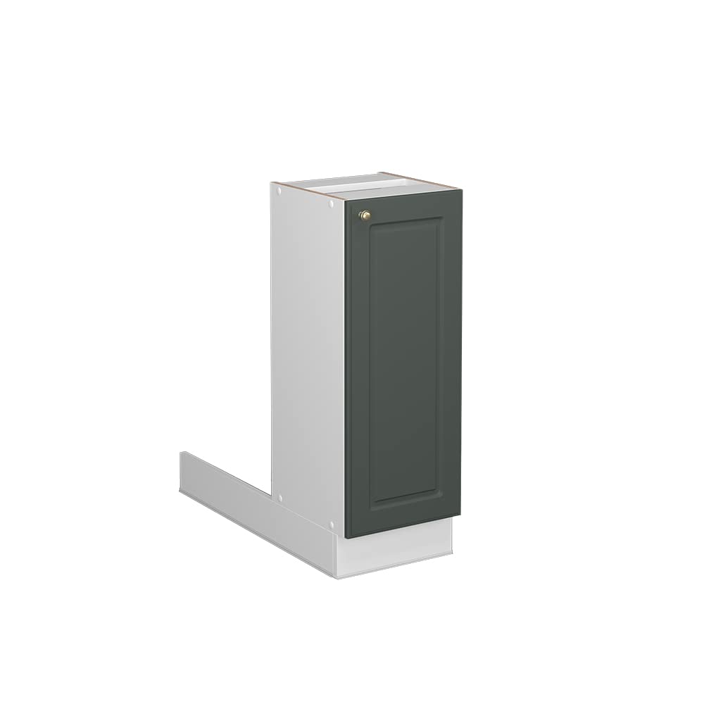 Vicco Kücheninsel Fame-Line, Grün-Gold Landhaus/Weiss, 30 cm ohne Arbeitsplatte Grün-gold Landhaus R