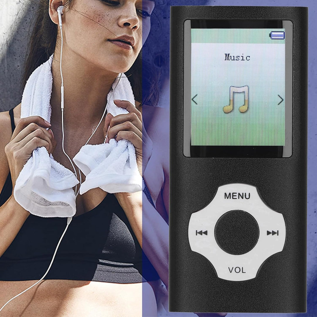 Bewinner MP3 -MP4 -Player mit Bluetooth und WiFi, Tragbarer Verlustfreier Sound MP3, HiFi Sound 1.8i