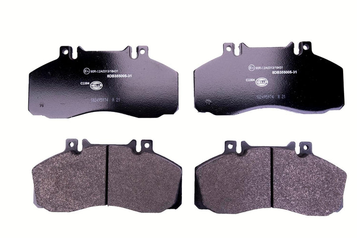 HELLA PAGID 8DB 355 005-311 Bremsbelagsatz - C2004 - Dicke/Stärke: 22mm - Bremssystem: Teves - für V