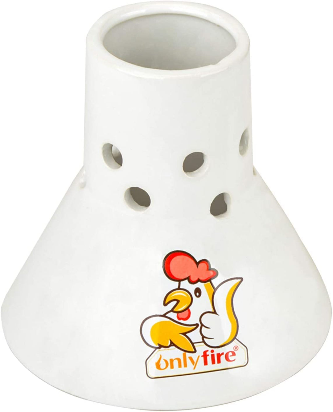 only fire Hähnchenbräter, Keramik Hähnchen Ständer, Hähnchenhalter Grill, Bierdose Hähnchengriller,