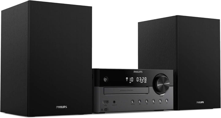 Philips M4505/12 Mini Stereoanlage mit Bluetooth DAB+/UKW Radio & Bosch Staubsauger beutellos Clean´