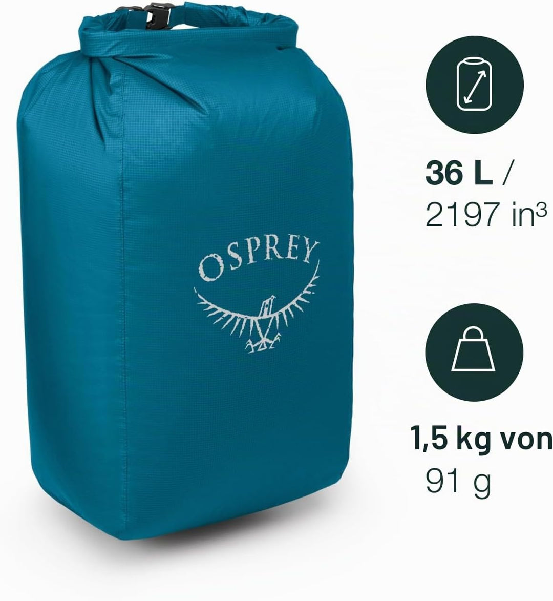 Osprey Ultralight Packliner Klein - 36L, Klein - 36L