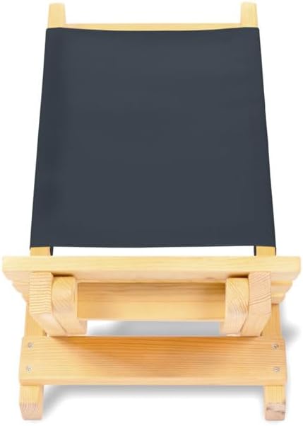 SDJOOL klappbarer Strandstuhl, Campingstuhl, Gartenstuhl, Liegestuhl aus Holz - Outdoorstuhl klappba