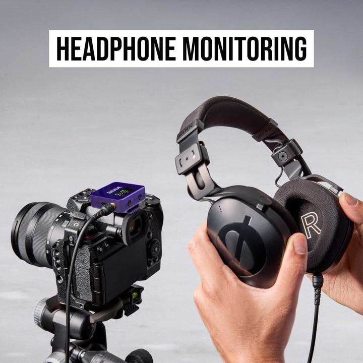 RØDE Wireless GO (Gen 3) – Kompakter kabelloser Mikrofon – Kristallklarer Klang, 32-Bit Float Aufnah