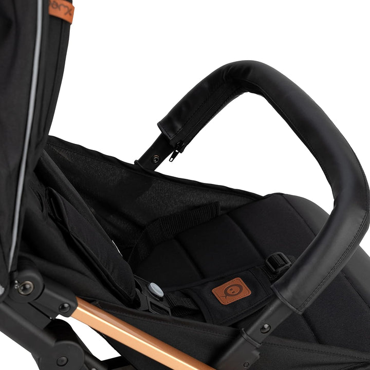 MoMi ESTELLE Kinderwagen ab 6. Monat (bis 15 kg), klappbarer Buggy mit 5-Punkt-Sicherheitsgurt, Eink