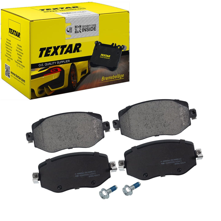 Textar Bremsklötze Bremsbeläge Bremsbelagsatz Vorderachse Q+ 2261001