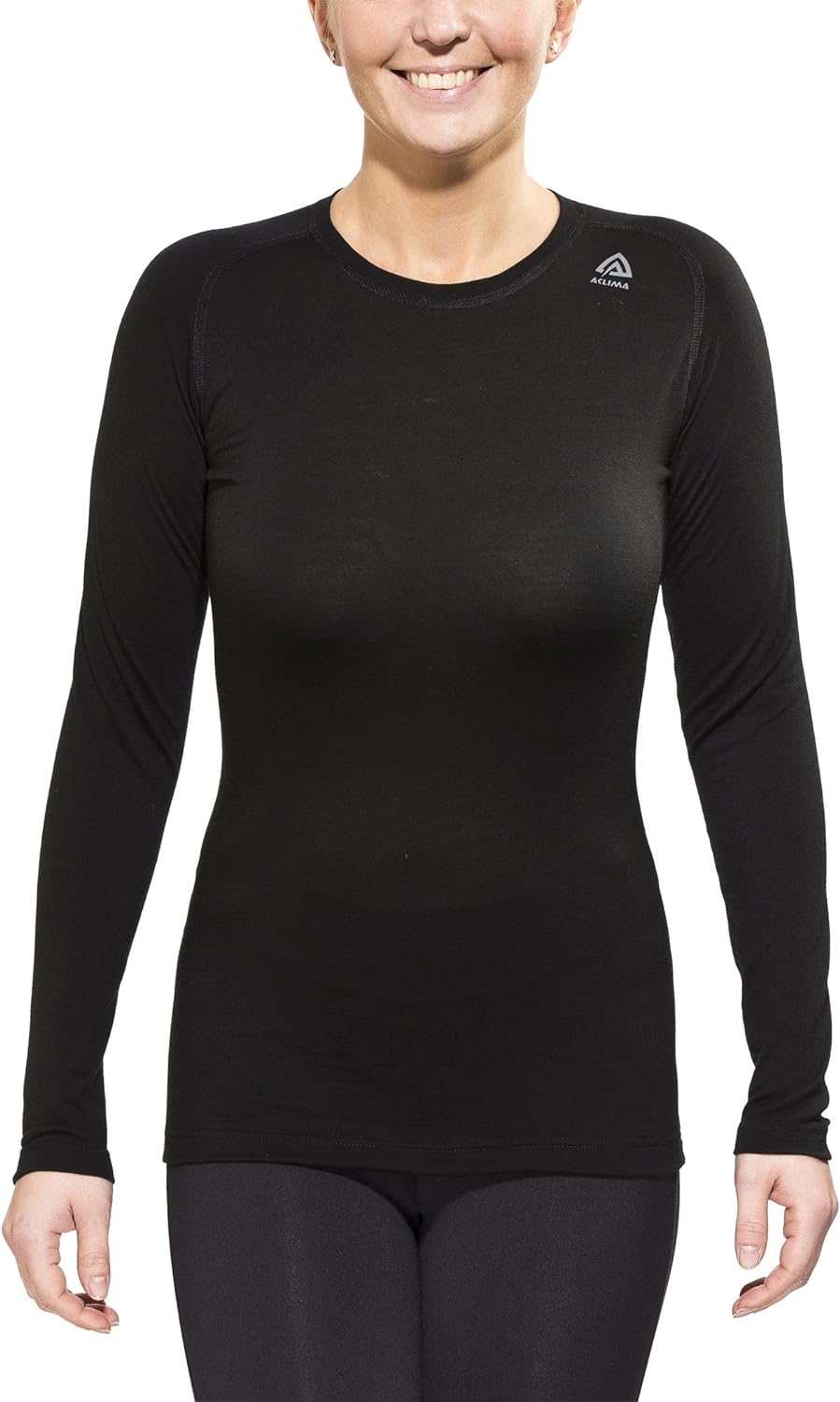 Aclima Damen Lightwool Longsleeve Langarm Unterhemd Funktionsunterhemd