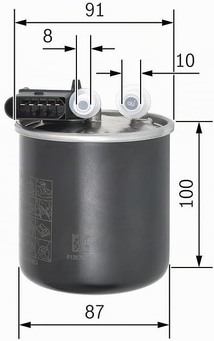 Bosch N2838 - Dieselfilter Auto