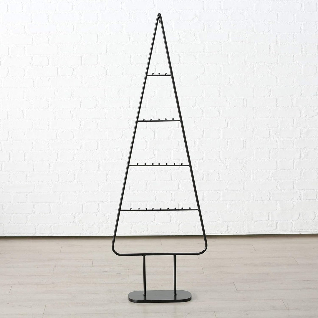 XL Design Metall Tannenbaum für Zierschmuck - 156 cm - Deko Weihnachtsbaum Tanne, 156 cm