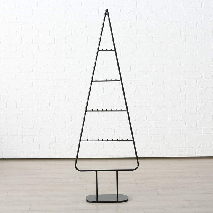 XL Design Metall Tannenbaum für Zierschmuck - 156 cm - Deko Weihnachtsbaum Tanne, 156 cm