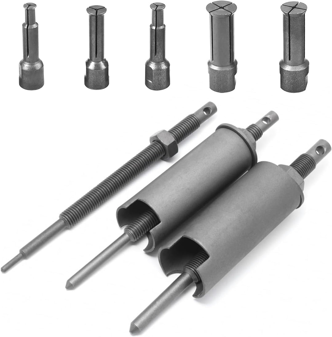 QZQUFJ 8 Stücke Lagerabzieher, Kugellager Abzieher, 9-23mm Innenlager Abzieher Set, Motorradgehäuse