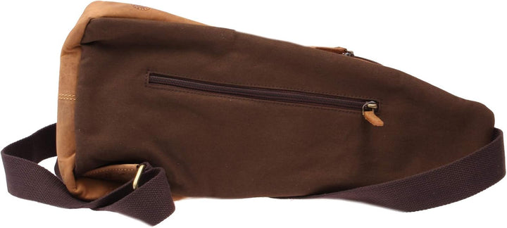 Greenburry Vintage Body-Crossover Bag-1 1613, Umhängetasche Brown, Brown