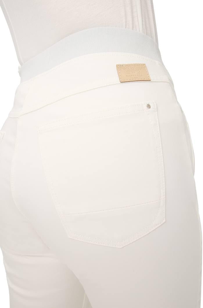 Raphaela by Brax Style Pamina Fun Damen Schlupfhose Slim Fit 29W / 32L Off-white, 29W / 32L Off-whit