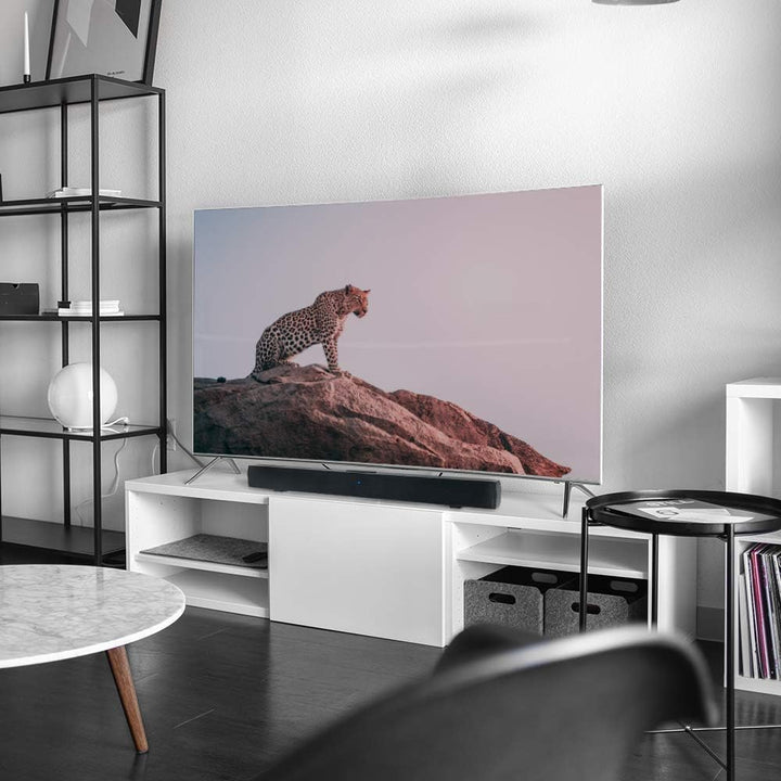 Muse TV Soundbar Bluetooth mit optischem Eingang, AUX-In und RCA-Eingang, 50 Watt Ausgangsleistung