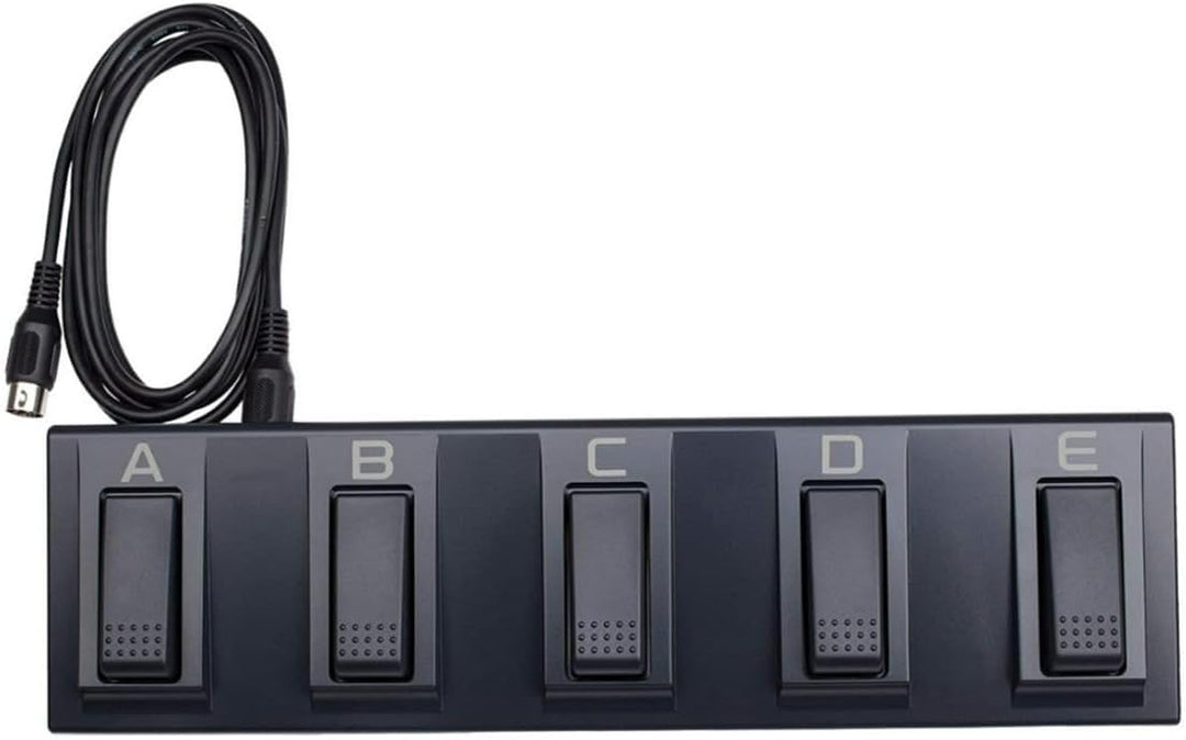 KORG EC5 Externer Controller 5-Pedal-Pedaleinheit für KORG Arranger-Keyboards Single, Single